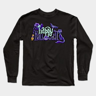 Happy Halloween design Long Sleeve T-Shirt